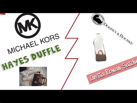 dooney and bourke vs michael kors|dooney and bourke and coach.